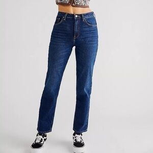 Free People We The Free Pacifica Straight-Leg Jeans